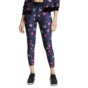 ULTRACOR Ultra Bontanica Leggings In Navy Floral Print Workout Gym